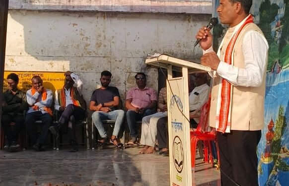 जनपद अध्यक्ष प्रतिनिधि सेवाराम कुर्रे ने फीता काटकर ग्राम माहक में बाजार का किया उद्घाटन, हमारा संकल्प विकसित भारत कार्यक्रम में हुए शामिल 1 जनपद अध्यक्ष प्रतिनिधि सेवाराम कुर्रे ने फीता काटकर ग्राम माहक में बाजार का किया उद्घाटन, हमारा संकल्प विकसित भारत कार्यक्रम में हुए शामिल