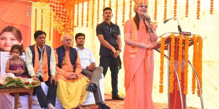 मोदी है तो मुमकिन है, अयोध्या में श्रीराम मंदिर निर्माण प्रधानमंत्री जी के संकल्प की सिद्धि का दिन : भावना बोहरा