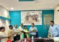 नवपदस्थ कृषि उपसंचालक ने किया पदभार ग्रहण, विभाग के कर्मचारियों ने किया स्वागत