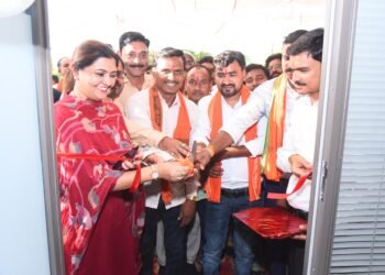 ग्राम रणवीरपुर में विधायक भावना बोहरा ने किया जनसेवा ही भावना केंद्र का शुभारंभ