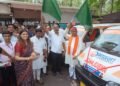 मुख्यमंत्री विष्णु देव साय ने पंडरिया विधायक भावना बोहरा द्वारा संचालित 5 निशुल्क एम्बुलेंस सेवा का किया शुभारम्भ