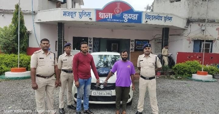 कुण्डा पुलिस की नशे के सौदागरो पर बढ़ी कार्यवाही