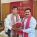 रायपुर : उपमुख्यमंत्री विजय शर्मा ने केंद्रीय स्वास्थ्य मंत्री डॉ मनसुख मांडविया से की सौजन्य भेंट 3 रायपुर : उपमुख्यमंत्री  विजय शर्मा ने केंद्रीय स्वास्थ्य मंत्री डॉ मनसुख मांडविया से की सौजन्य भेंट