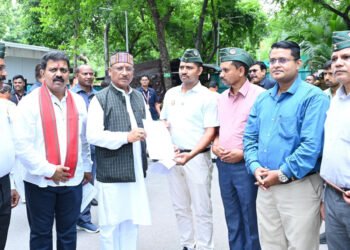 रायपुर : मुख्यमंत्री  विष्णु देव साय को कारगिल विजय दिवस समारोह में शामिल होने मिला निमंत्रण