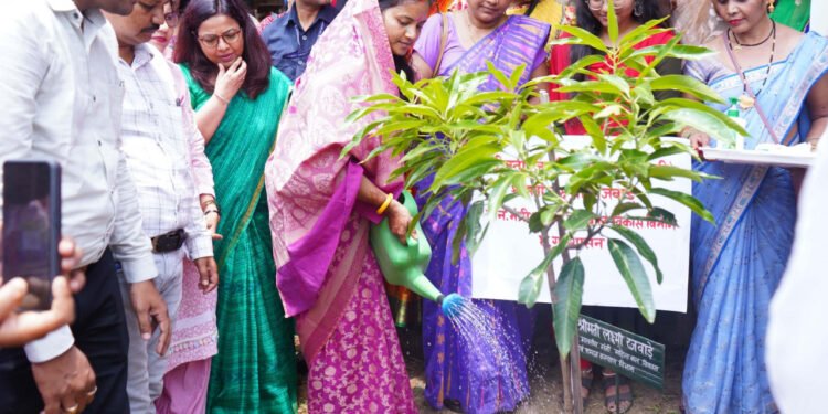 रायपुर : देश के विकास और जीवन को खुशहाल बनाने जल, नारी और पेड़ संरक्षित करना हैै आवश्यक: मंत्री  राजवाड़े