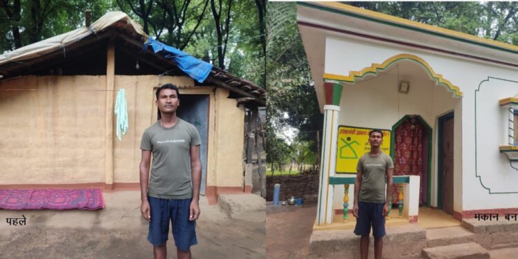 रायपुर : जयसिंह के वर्षों का घर बनाने का सपना हुआ साकार