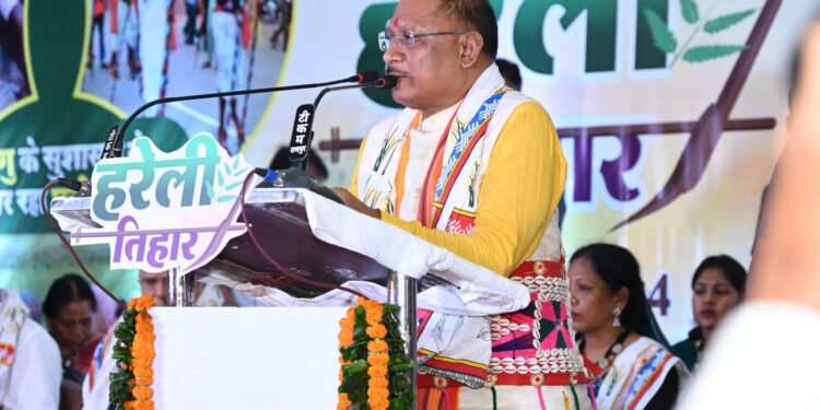 रायपुर : मुख्यमंत्री  विष्णु देव साय का उद्बोधन