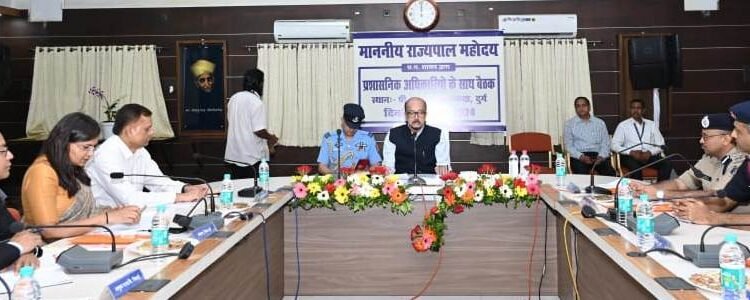 रायपुर : जल एवं पर्यावरण संरक्षण के लिए सामुदायिक सहभागिता जरूरी: राज्यपाल रमेन  डेका