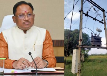 रायपुर : ग्राम हर्राडाँड़ में लगाया गया नया ट्रांसफार्मर मुख्यमंत्री  विष्णु देव साय