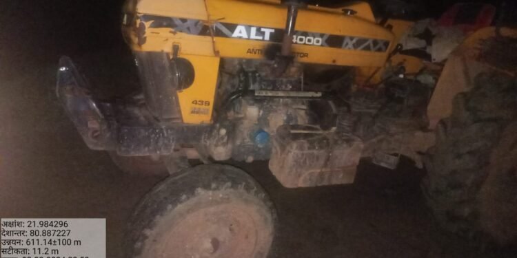 वनमंत्री के निर्देशानुसार लगातार अवैध रेत परिवहन पर की जा रही कार्यवाही