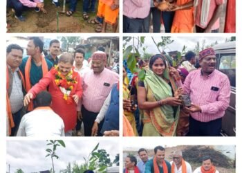 एक पेड़ मां के नाम बूथ कार्यक्रम