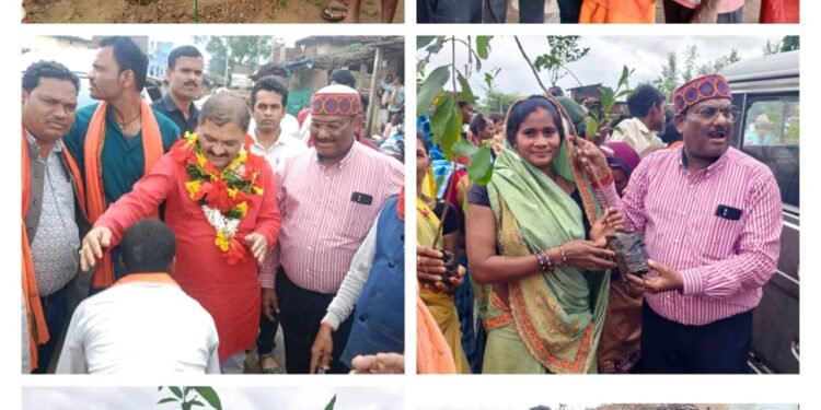 एक पेड़ मां के नाम बूथ कार्यक्रम