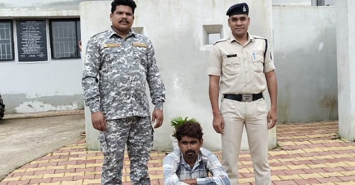 01 वर्ष से फरार गांजा तस्करी के आरोपी को चिल्फी पुलिस द्वारा हाथरस (उ. प्र.) से किया गया गिरफ्तार