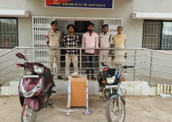 थाना लोहारा की त्वरित कार्यवाही हत्या कारित करने वाले 02 आरोपी गिरफ्तार