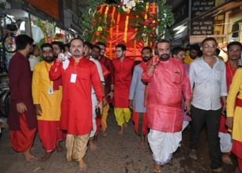 आज कवर्धा शहर भ्रमण में निकलेंगे बाबा महाकाल* उमंग पांडेय