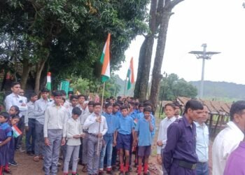 नक्सल प्रभावित ग्रामों में उत्साह और उमंग के साथ मनाया गया स्वतत्रंता दिवस