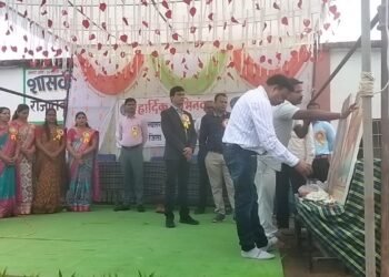 राजानवागांव में स्वाधीनता दिवस धूमधाम से मनाया गया