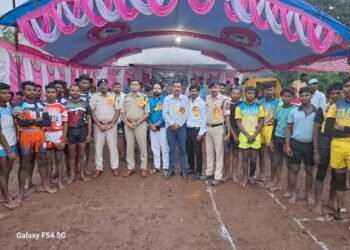 सामुदायिक पुलिसंग के तहत बॉर्डर स्तरीय कबड्डी प्रतियोगिता का आयोजन