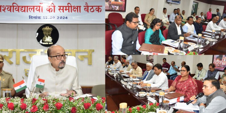 रायपुर : सभी विश्वविद्यालय शैक्षणिक कैलेण्डर का कड़ाई से पालन करें – राज्यपाल रमेन डेका