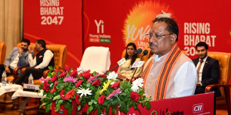 रायपुर : युवाओं के कौशल विकास और सशक्तिकरण के लिए प्रदेश में तेजी से हो रहा है कार्य: मुख्यमंत्री  विष्णु देव साय