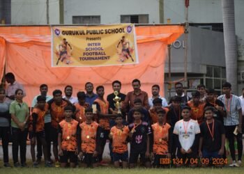 गुरूकुल ने जिला स्तरीय फुटबॉल प्रतियोगिता के फाइनल में मारी बाजी