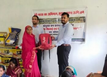 वनमंडलाधिकारी कवर्धा द्वारा वन परिक्षेत्र रेंगाखार चल रहे रोजगार मूलक कार्यों का किया गया निरीक्षण