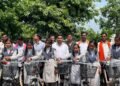 सरस्वती सायकल वितरण योजना बालिकाओं को सशक्तक  व आत्मनिर्भर बनाने में कारगर: डॉ वीरेन्द्र साहू