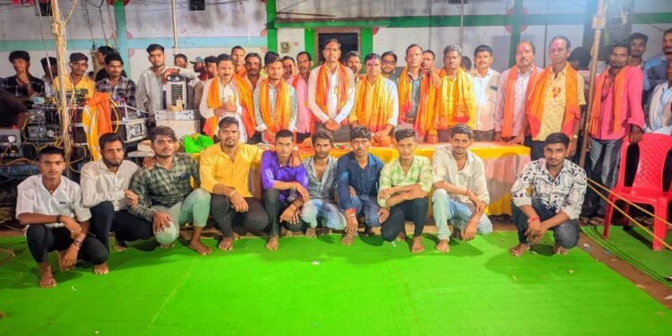 ग्राम पेण्ड्रीतराई में  अखण्ड रामधुनी प्रतियोगिता का भव्य आयोजन