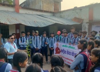 स्वच्छता ही सेवा 2024 राष्ट्रीय सेवा योजना ने किया सेवा कार्य