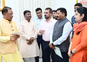 रायपुर : मुख्यमंत्री  विष्णु देव साय को 27 वें अखिल भारतीय वन खेलकूद प्रतियोगिता में शामिल होने का निमंत्रण