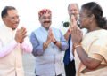 रायपुर : राष्ट्रपति  द्रौपदी मुर्मु को भावभीनी विदाई