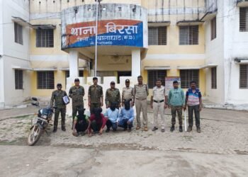 लोहारीडीह निवासी शिवप्रसाद उर्फ कचरू साहू की संदेहास्पद मृत्यु की गुत्थी पुलिस ने सुलझाई