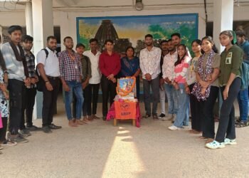 अखिल भारतीय विद्यार्थी परिषद कवर्धा के कार्यकर्ताओं ने मनाई रानी लक्ष्मीबाई जयंती