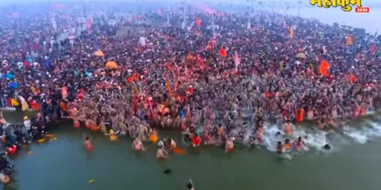 तीर्थराज प्रयागराज में महाकुंभ के अवसर पर 100 कुंडीय महायज्ञ 1 तीर्थराज प्रयागराज में महाकुंभ के अवसर पर 100 कुंडीय महायज्ञ