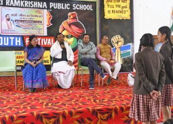 श्री रामकृष्ण पब्लिक स्कूल में आओ जीवन निर्माण करें व्याख्यानमाला संपन्न
