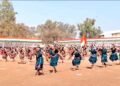 गुरुकुल में लहराते तिरंगा के साथ गणतंत्र दिवस के जिला स्तरीय सांस्कृतिक समारोह में शाला के विद्यार्थियों ने लहराया परचम  कवर्धा