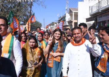 भाजपा की नीतियों और सुशासन में निरंतर हो रहा प्रदेश का विकास नगरीय निकाय एवं पंचायत चुनाव में जनता भाजपा को प्रचंड जीत दिलाने कृतसंकल्पित है  भावना बोहरा