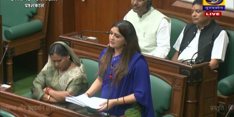 पंडरिया विधायक भावना बोहरा चुनी गई वर्ष की उत्कृष्ट विधायक, सत्र 2024-25 में उनकी सक्रियता, सहभागिता एवं जनहित के मुद्दों को सदन में रखने हेतु मिला सम्मान।