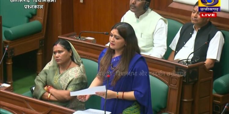 पंडरिया विधायक भावना बोहरा ने विधानसभा में बैगा आदिवासी किसानों को कृषि व सिंचाई हेतु पानी की उपलब्धता सुनिश्चित करने का उठाया मुद्दा, आदिवासी संस्कृति के संरक्षण एवं किसान हित में भी पूछा प्रश्न। 1 पंडरिया विधायक भावना बोहरा ने विधानसभा में बैगा आदिवासी किसानों को कृषि व सिंचाई हेतु पानी की उपलब्धता सुनिश्चित करने का उठाया मुद्दा, आदिवासी संस्कृति के संरक्षण एवं किसान हित में भी पूछा प्रश्न।