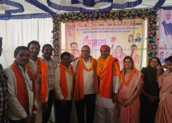 नवनिर्वाचित जिला पंचायत सदस्य पूर्णिमा मनिराम साहू ने आयोजित किया आभार प्रदर्शन कार्यक्रम।