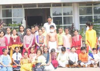 “गुरुकुल में महावीर जयंती पर विशेष सभा का आयोजन”  कवर्धा।