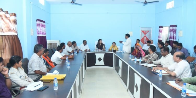 विधायक भावना बोहरा ने नगर पंचायत पांडातराई में विकास कार्यों की समीक्षा की, जल आवर्धन घोटाला एवं गुणवत्ताहीन निर्माण कार्यों की जांच और पट्टा वितरण हेतु लाभार्थियों को चिन्हांकित करने दिए निर्देश।