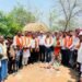 जिला पंचायत सभापति डॉ़ वीरेन्द्र साहू ने रखी 43.45 लाख विकास एवं निर्माण कार्यो की नींव।
