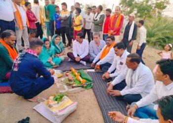 विकास के नए अध्याय की शुरुआत: जिला पंचायत उपाध्यक्ष कैलाश चंद्रवंशी ने किया विभिन्न विकास कार्यों का भूमिपूजन।