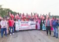 खारुन दाई के आजादी पदयात्रा सतत जारी।