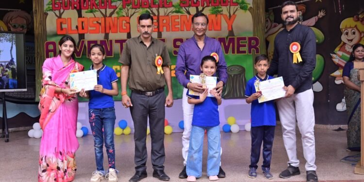 गुरुकुल द्वारा आयोजित एडवेंचर समर कैंप का भव्य समापन।