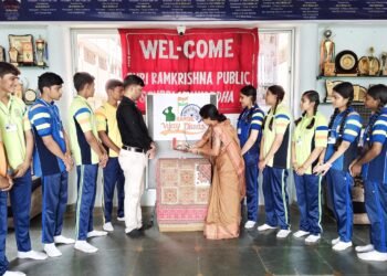 श्री रामकृष्ण पब्लिक स्कूल में कारगिल विजय दिवस मनाया गया