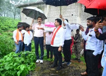 उपमुख्यमंत्री विजय शर्मा ने अमरकंटक में श्रद्धालु भवन हेतु चिन्हांकित 5 एकड़ भूमि का किया निरीक्षण