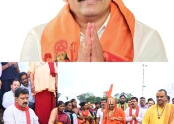 छत्तीसगढ़ के श्रद्धालुओं को अमरकंटक में बड़ी सौगात : उपमुख्यमंत्री विजय शर्मा के प्रयासों से मिलेगी 5 एकड़ भूमि, आबंटन की प्रक्रिया शुरू