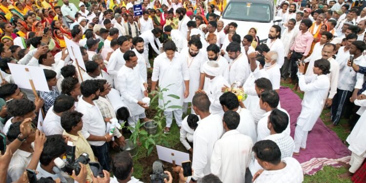 सदगुरू कबीर धर्मदास वंशावली मिशन के तत्वावधान में वृक्षारोपण कार्यक्रम आयोजित किया गया